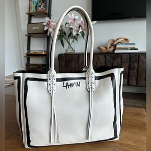 Lanvin Off White Tote Bag